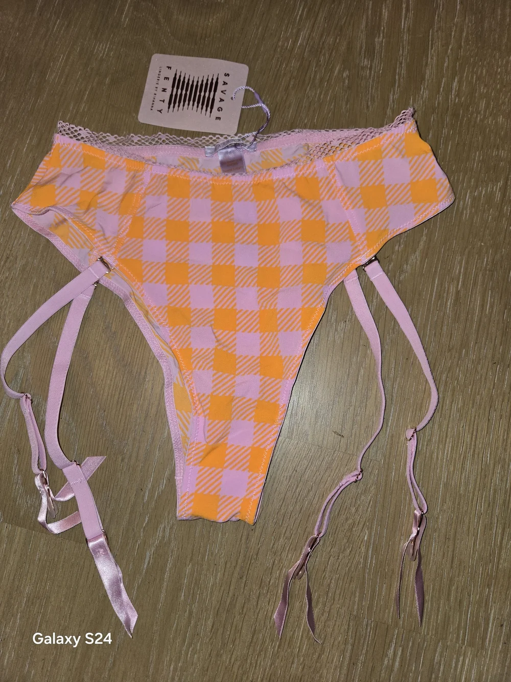 Savage Fenty Womens XS Panty With Removable Garter Straps New Rihanna
